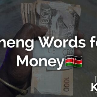 Sheng words for money