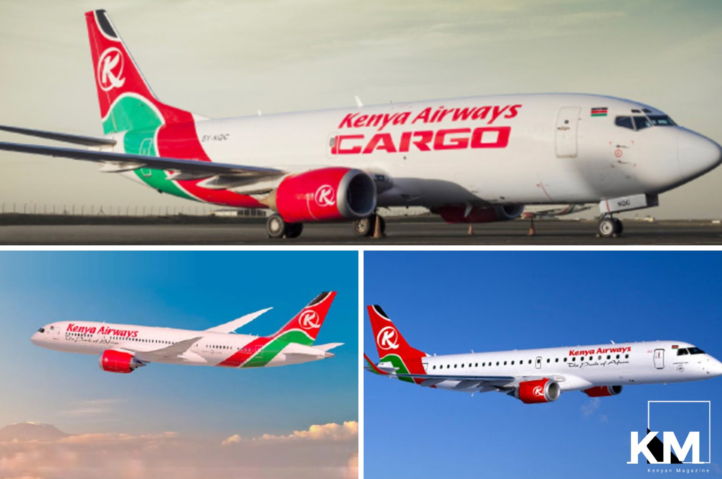 KQ aircrafts