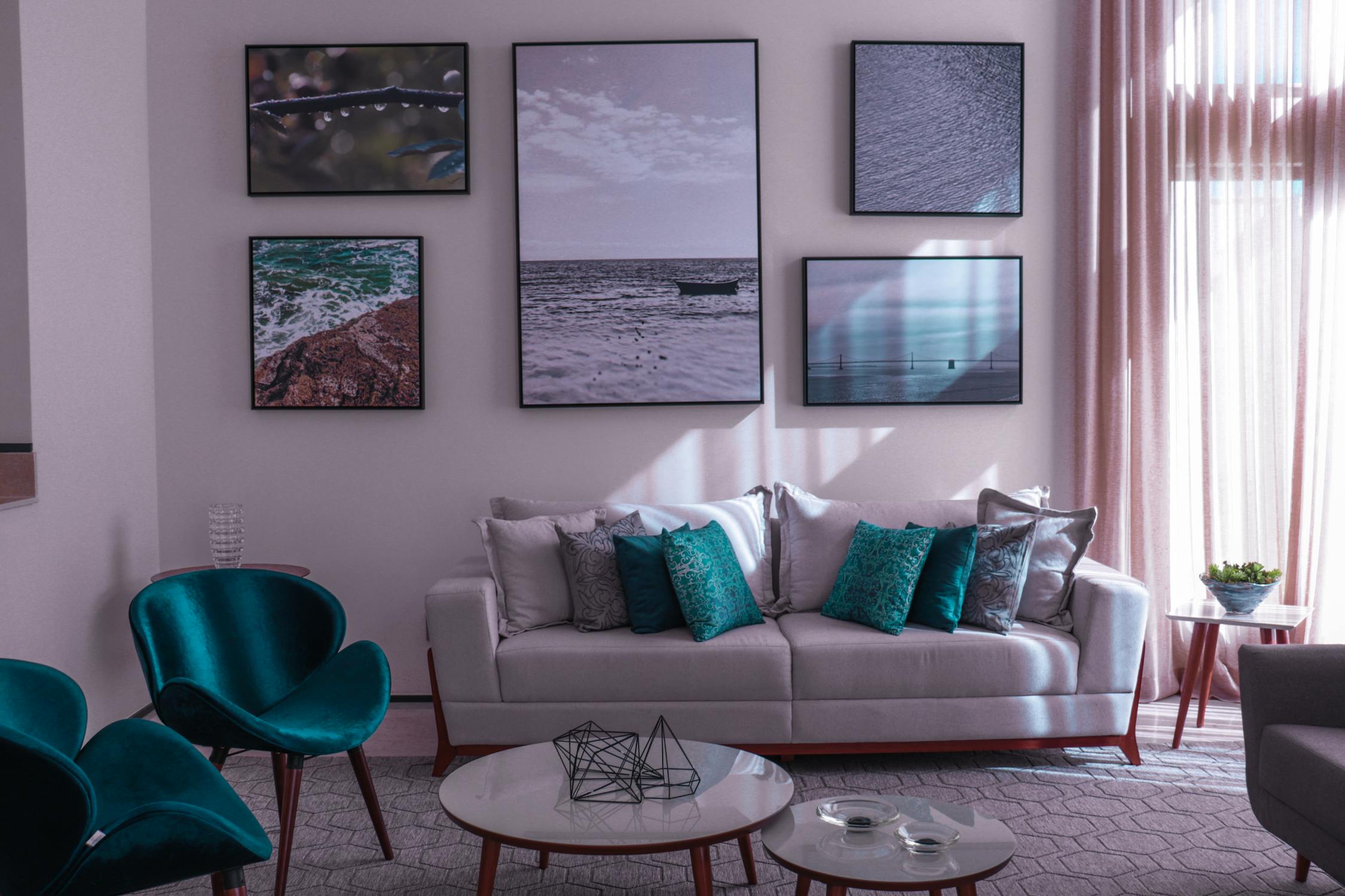 Make a small living look expensive