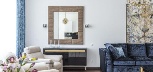 Colourful living room