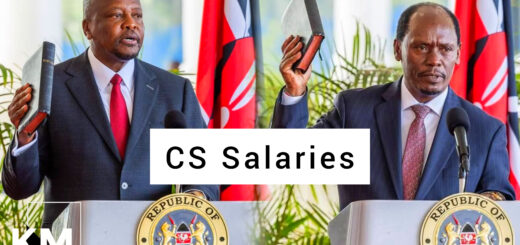 CSs Salaries in Kenya