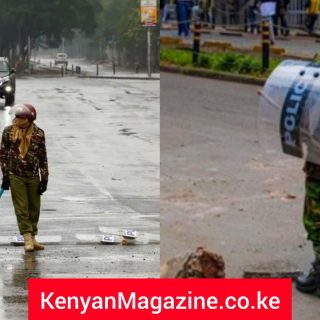 Saba Saba Maandamano road closed
