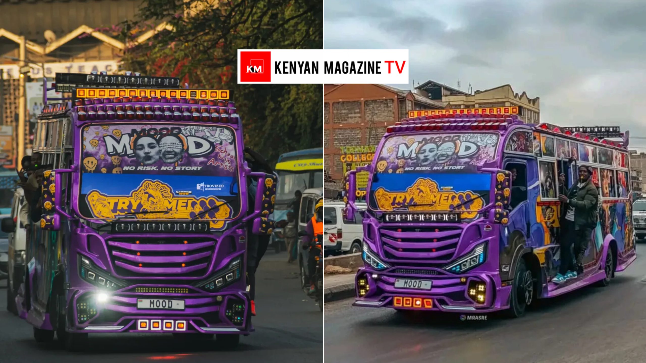 MOOD nganya George Ruto's matatu