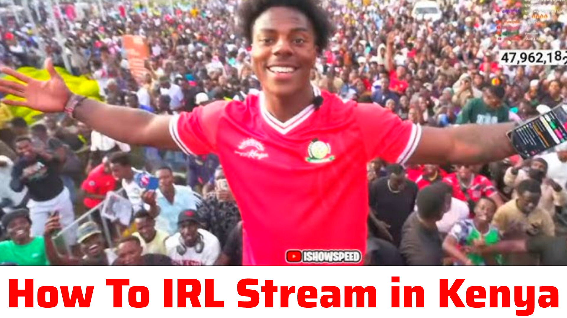 How to start irl streaming in Kenya